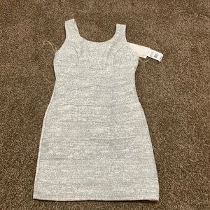Sparkly silver dress